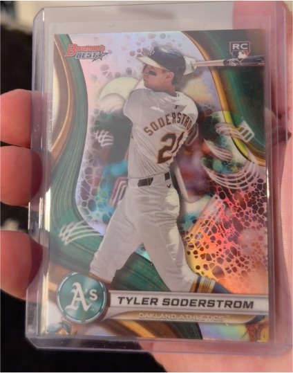 2024 Bowman's Best #47 Tyler Soderstrom — front