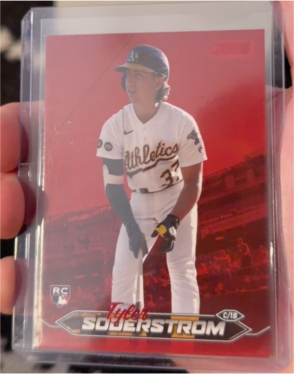 2024 Topps Stadium Club #215 Tyler Soderstrom — front