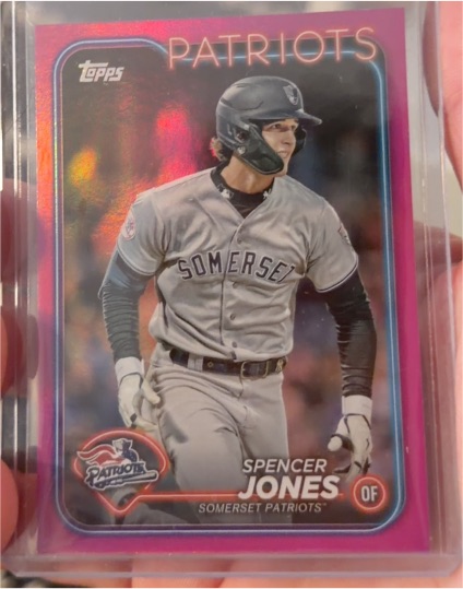 2024 Topps Pro Debut #PD-165 Spencer Jones Somerset Patriots — front