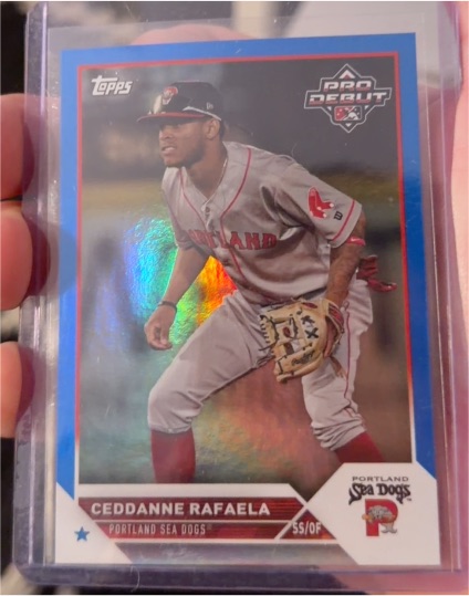 2023 Topps Pro Debut #PD-160 Ceddanne Rafaela — front