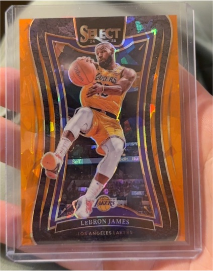 2024-25 Panini Select #310 LeBron James — front