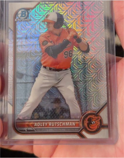 2022 Bowman Chrome #BCP-29 Adley Rutschman — front