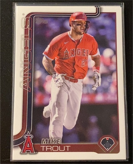 2025 Topps #200 Mike Trout — front