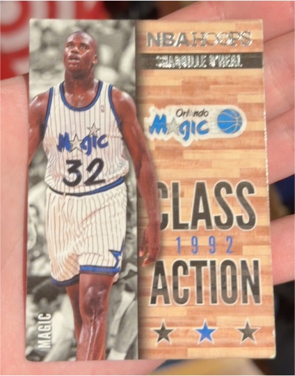 2013-14 Panini Hoops #21 Shaquille O'Neal 1992 Class Action — front