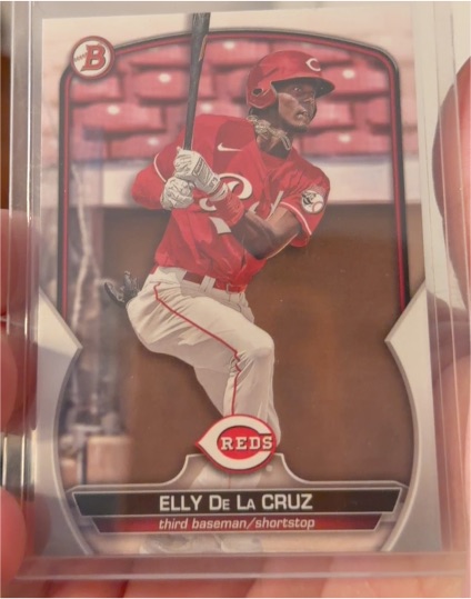 2023 Bowman #BP-65 Elly De La Cruz — front