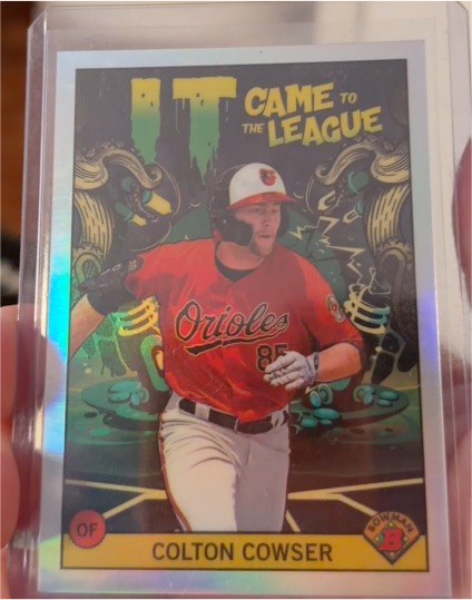 2022 Bowman Chrome #ICFL-7 Colton Cowser It Came to the League — front