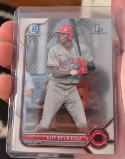 2022 Bowman Chrome #BCP-50 Elly De La Cruz — front