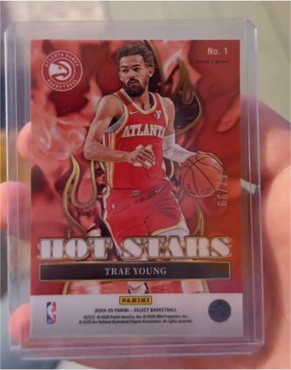2024-25 Panini Select #1 Trae Young — front