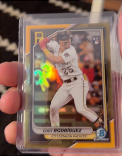 2024 Bowman Chrome #97 Endy Rodriguez — front