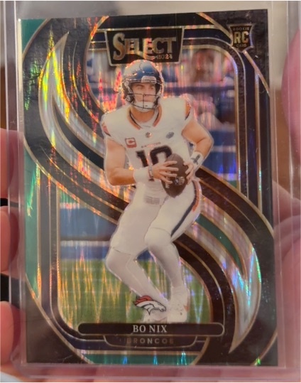 2024 Panini Select Premier Level #117 Bo Nix — front