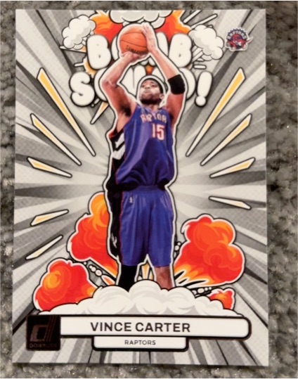 2023-24 Panini Donruss #19 Vince Carter Bomb Squad — front