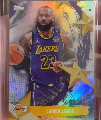 2025-26 Topps Stars of the NBA #SA-6 LeBron James — front