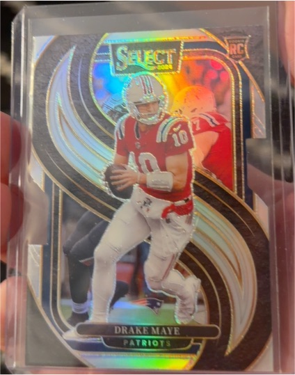 2024 Panini Select Premier Level #113 Drake Maye — front