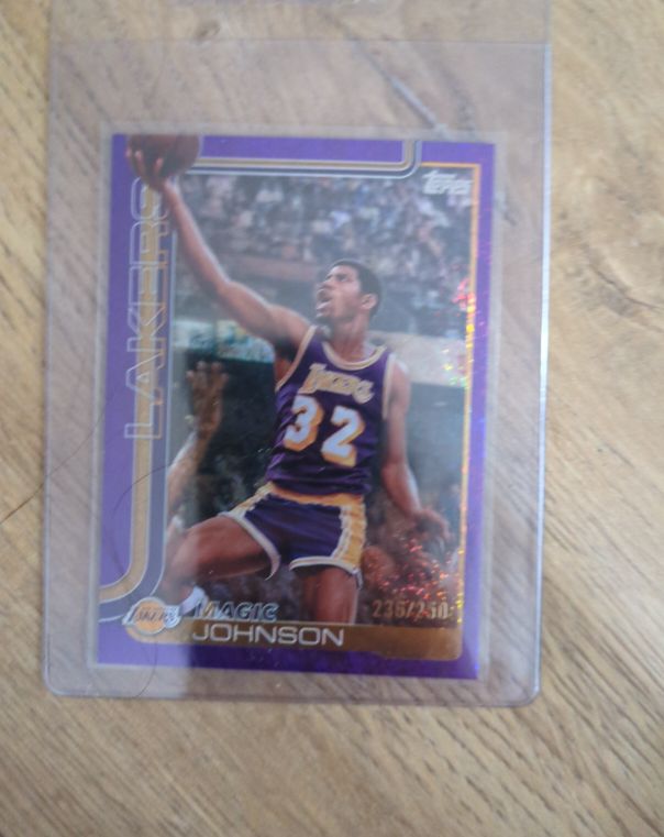 2025-26 Topps #255 Magic Johnson — front