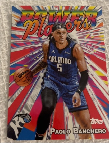2025-26 Topps #PP-2 Paolo Banchero Power Players — front