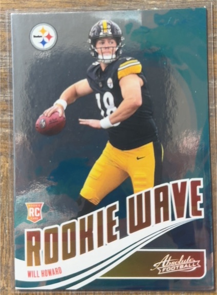 2025 Panini Absolute #RW-WHD Will Howard — front