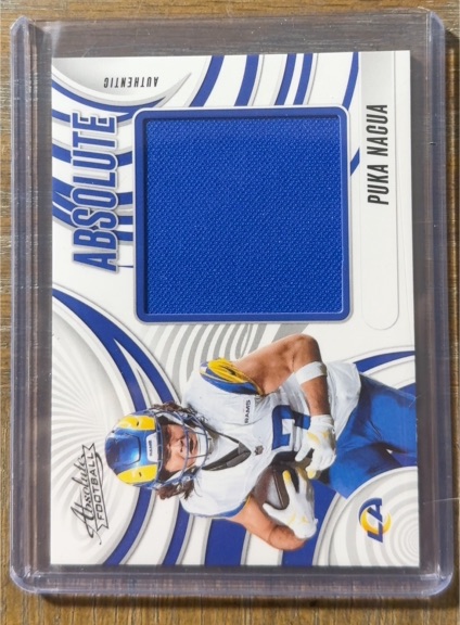 2025 Panini Absolute Football #AJ-PNA Puka Nacua — front