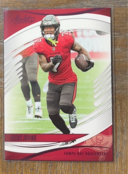 2025 Panini Absolute #66 Bucky Irving — front