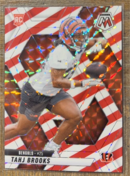 2025 Panini Mosaic #400 Tahj Brooks — front
