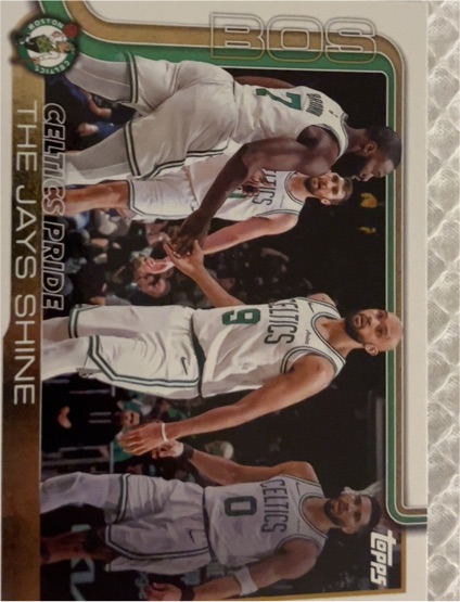 2025-26 Topps #272 Celtics Pride: The Jays Shine — front