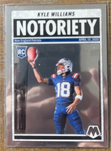 2025 Panini Mosaic Notoriety #23 Kyle Williams — front