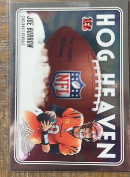 2024 Panini Absolute Football #HH-JBW Joe Burrow Hog Heaven Insert Cincinnati Bengals — front