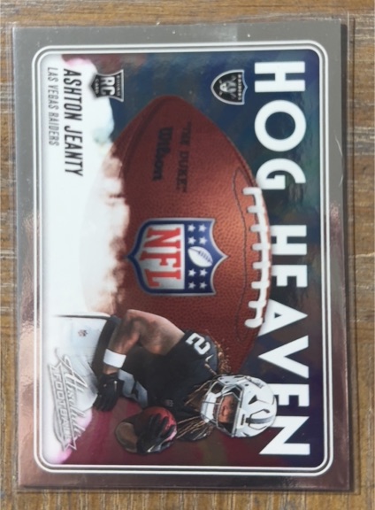 2025 Panini Absolute Hog Heaven #HH-AJY Ashton Jeanty — front
