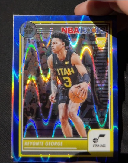 2023-24 Panini NBA Hoops Premium Stock #98 Keyonte George — front