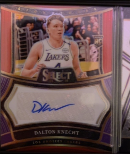 2024-25 Panini Select #RS-DAL Dalton Knecht — front