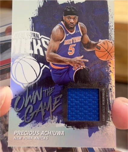 2025-26 Topps Own the Game #OTGA-PA Precious Achiuwa — front
