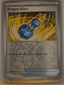 2024 Pokémon Surging Sparks #172 Dragon Elixir — front