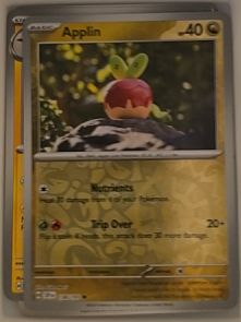 2023 Pokémon SV08: Surging Sparks #138 Applin — front