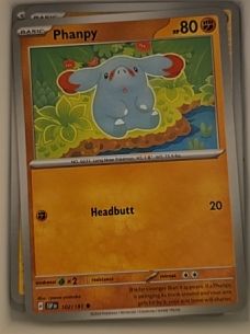 2024 Scarlet & Violet SV08: Surging Sparks #102 Phanpy — front