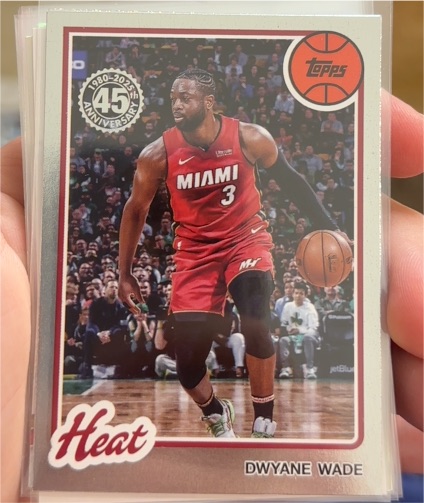 2025-26 Topps 45th Anniversary #80BK-5 Dwyane Wade — front
