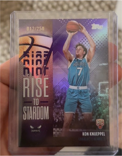2025-26 Topps #RTS-4 Kon Knueppel — front