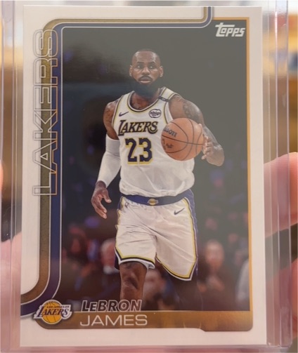 2025-26 Topps #150 LeBron James — front