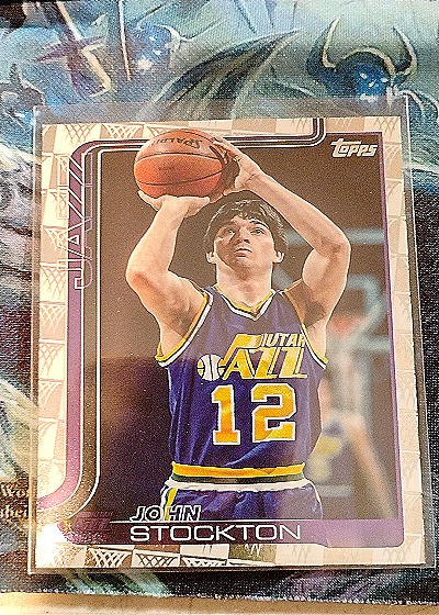 1992-93 Topps #12 John Stockton — front