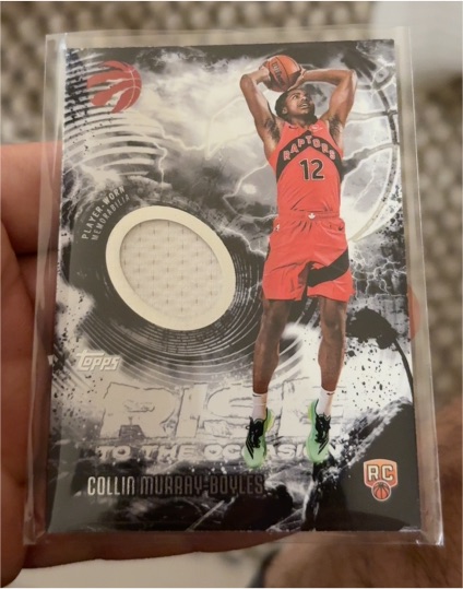2025-26 Topps Basketball Rise to The Occasion Collin Murray-Boyles — front