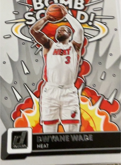 2022-23 Panini Donruss #17 Dwyane Wade Bomb Squad — front