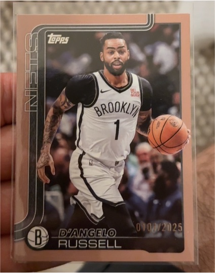 2025-26 Topps Season Tip Off #010 D'Angelo Russell — front