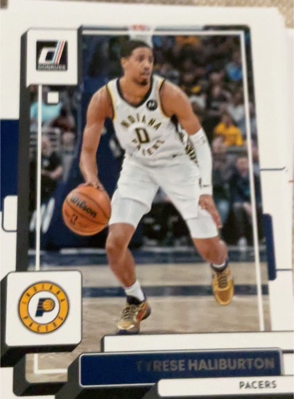 2022-23 Donruss #47 Tyrese Haliburton — front
