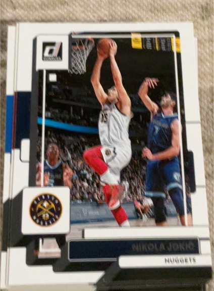 2022-23 Panini Donruss #89 Nikola Jokic Denver Nuggets — front