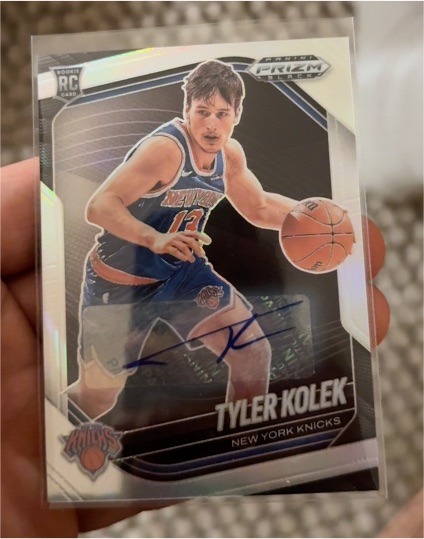 2024-25 Panini Prizm Black #226 Tyler Kolek — front