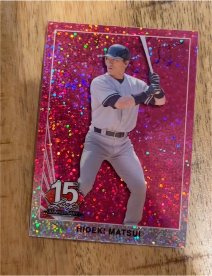 2025 Leaf 15th NSCC National 1990 Hideki Matsui — front