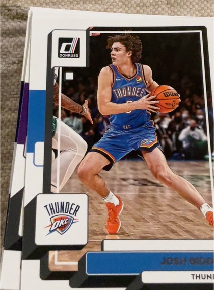 2022-23 Donruss #102 Josh Giddey — front