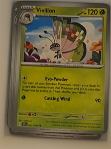 2023 Pokémon Scarlet & Violet Surging Sparks #007 Vivillon — front
