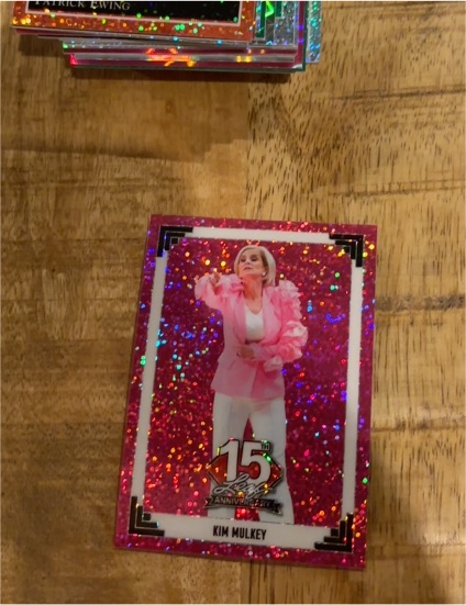 2025 Leaf 15th NSCC National 1991 Kim Mulkey Pink Shimmer #2/8 — front