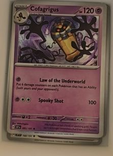 2024 Pokémon SV08: Surging Sparks #083 Cofagrigus — front