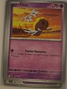 2024 Pokémon SV08: Surging Sparks #078 Uxie — front