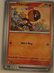 2024 Pokémon SV08: Surging Sparks #32 Charcadet — front
